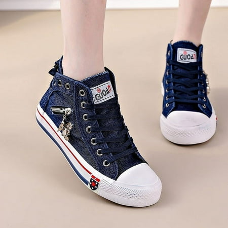 NAYUKA Spring Autumn Casual Sports Walking Skateboard Lace-up Fashion Femmes Women‘s classic Sneakers Denim Canvas Shoes Large Size 43
NAYUKA Spring Autumn Casual Sports Walking Skateboard Lace-up Fashion Femmes Women‘s classic Sneakers Denim Canvas Shoes Large Size 43