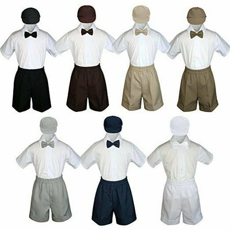 4pc Color Formal Khaki Navy Black Shirt Shorts Set Born Baby Boy Toddler sz S-4T
4pc Color Formal Khaki Navy Black Shirt Shorts Set Born Baby Boy Toddler sz S-4T