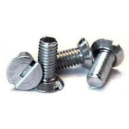 10-32 x 5/16 Machine Screws / Slotted / Flat Undercut Head / Steel / Zinc - 10000 Piece Carton
10-32 x 5/16 Machine Screws / Slotted / Flat Undercut Head / Steel / Zinc - 10000 Piece Carton