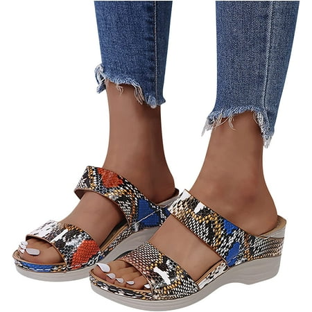 Sandals for Women Dressy Sandal Womens Platform Wedge Sandals Open Toe Buckle Ankle Strap Sandals Elegant Shoes
Sandals for Women Dressy Sandal Womens Platform Wedge Sandals Open Toe Buckle Ankle Strap Sandals Elegant Shoes