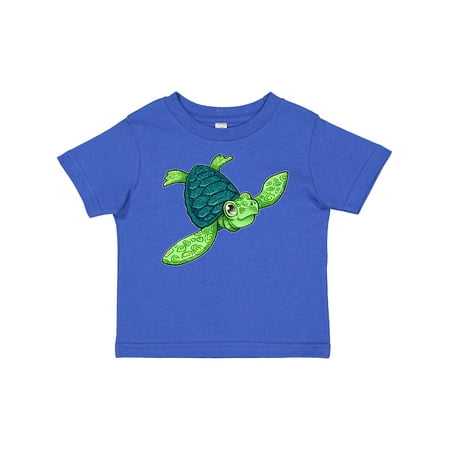 Inktastic Sea Turtle with Swirls Gift Baby Boy or Baby Girl T-Shirt