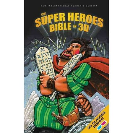 The Super Heroes NIrV Bible: New International Reader's Version, With 3D Glasses
