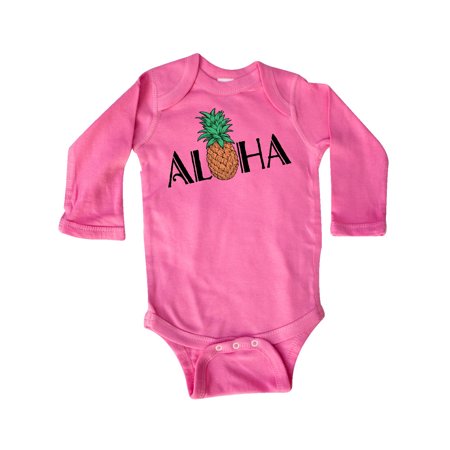 Inktastic Aloha- with pineapple Gift Baby Boy or Baby Girl Long Sleeve Bodysuit
Inktastic Aloha- with pineapple Gift Baby Boy or Baby Girl Long Sleeve Bodysuit