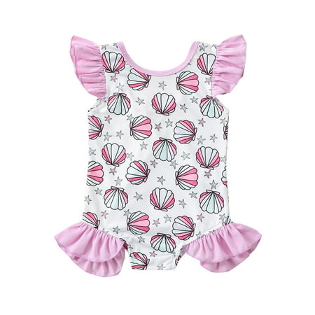 Girls Swimsuits Full Coverage Summer One Piece Flying Sleeve Cute Star Prints Ruffled Swimwear Toddler Bathing Suit Girl Size 100 For 18 Months-24 Months
Girls Swimsuits Full Coverage Summer One Piece Flying Sleeve Cute Star Prints Ruffled Swimwear Toddler Bathing Suit Girl Size 100 For 18 Months-24 Months