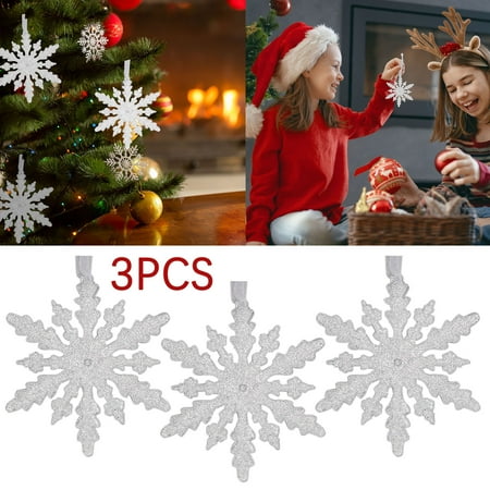 TALKVE Simple lightweight and wear resistant Acrylic Glitter Christmas Pendant Transparent Christmas Decorations Winter Christmas Tree Ornaments
TALKVE Simple lightweight and wear resistant Acrylic Glitter Christmas Pendant Transparent Christmas Decorations Winter Christmas Tree Ornaments