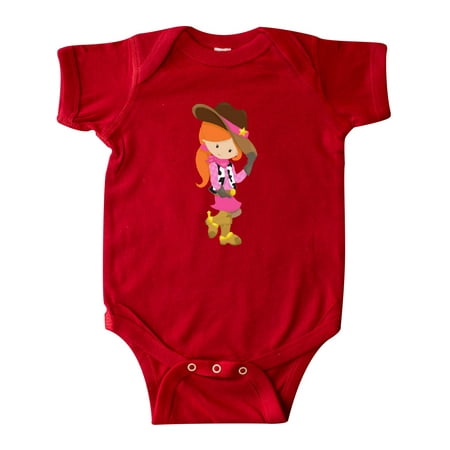 Inktastic Cowboy Girl Girl With Cowboy Hat Orange Hair Gift Baby Girl Bodysuit
Inktastic Cowboy Girl Girl With Cowboy Hat Orange Hair Gift Baby Girl Bodysuit