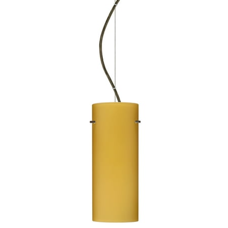 Besa Lighting 1Kx-4123Vm-Led Stilo 1 Light Led Cable-Hung Pendant - Bronze