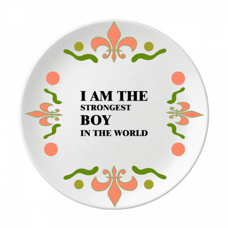 I AmThe Strongest Boy Art Deco Fashion Flower Ceramics Plate Tableware Dinner Dish
I AmThe Strongest Boy Art Deco Fashion Flower Ceramics Plate Tableware Dinner Dish