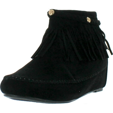 Bella Marie Campus-28 Womens Round Toe Moccasin Ankle High Faux Suede Boots Black 9
Bella Marie Campus-28 Womens Round Toe Moccasin Ankle High Faux Suede Boots Black 9