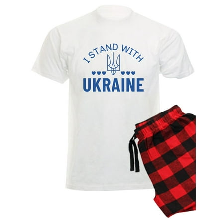 CafePress - I Stand With Ukraine - Men s Light Pajamas