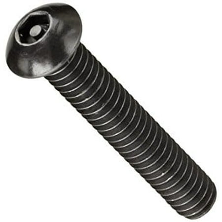 Socket Button Head Cap Screw with Center Pin 10-32 x 1/2 Alloy Steel Black Oxide Hex Socket + Center Pin (Quantity: 100)
Socket Button Head Cap Screw with Center Pin 10-32 x 1/2 Alloy Steel Black Oxide Hex Socket + Center Pin (Quantity: 100)