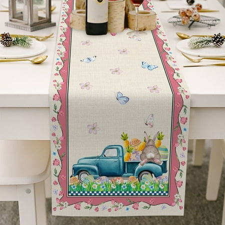 Shop Clearance! Easter Bunny Table Runner Fashion Table Desktop Decorative Tablecloth Ornaments Festival Party Table Decoration Supplies 13 x 70Inch
Shop Clearance! Easter Bunny Table Runner Fashion Table Desktop Decorative Tablecloth Ornaments Festival Party Table Decoration Supplies 13 x 70Inch