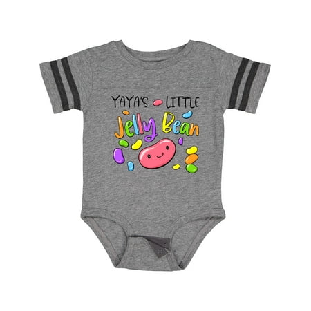 Inktastic Yaya s Little Jellybean Cute Easter Candy Gift Baby Boy or Baby Girl Bodysuit