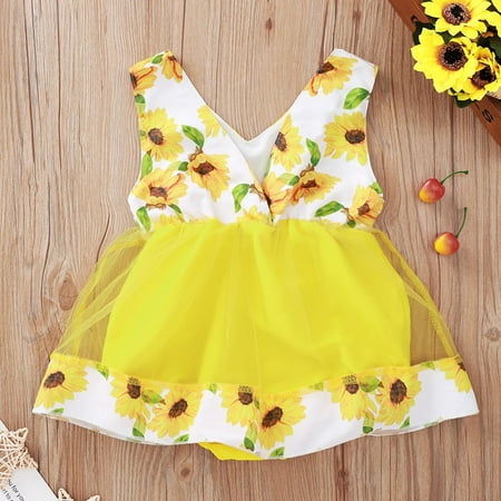 kpoplk Baby Dresses Toddler Girls Summer Sleeveless Flowers Prints Tulle Dresses Romper Princess Dress Girls Dresses(White)
kpoplk Baby Dresses Toddler Girls Summer Sleeveless Flowers Prints Tulle Dresses Romper Princess Dress Girls Dresses(White)