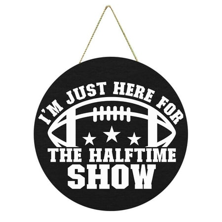 Clearance! Football Theme Door Decor For Farmhouse Porch Rustic Round Wooden Hanging Housewarming For Home Outdoor Indoor Minimalist Or Entryway Home Decor Celebration
Clearance! Football Theme Door Decor For Farmhouse Porch Rustic Round Wooden Hanging Housewarming For Home Outdoor Indoor Minimalist Or Entryway Home Decor Celebration
