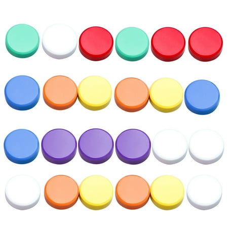 Nadi 24pcs 3cm Round Colored Magnets Whiteboard Magnetic Blackboard Stickers for Home Office School (Mixed Colors)
Nadi 24pcs 3cm Round Colored Magnets Whiteboard Magnetic Blackboard Stickers for Home Office School (Mixed Colors)