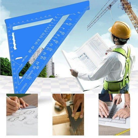 Pgeraug Measuring square 90 Degree Thickened Square Aluminum Alloy Woodworking Measurement Square Woodworking Tools Blue
Pgeraug Measuring square 90 Degree Thickened Square Aluminum Alloy Woodworking Measurement Square Woodworking Tools Blue