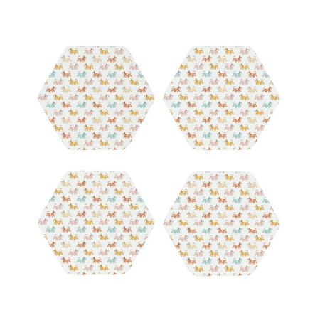 Leather Coasters with Heat-resistant for Drinks Simple Drawing Colorful Cute Corgi -标题2 Hexagon
Leather Coasters with Heat-resistant for Drinks Simple Drawing Colorful Cute Corgi -标题2 Hexagon