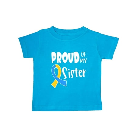 Inktastic Proud of my Sister Down Syndrome Awareness Gift Baby Boy or Baby Girl T-Shirt
Inktastic Proud of my Sister Down Syndrome Awareness Gift Baby Boy or Baby Girl T-Shirt