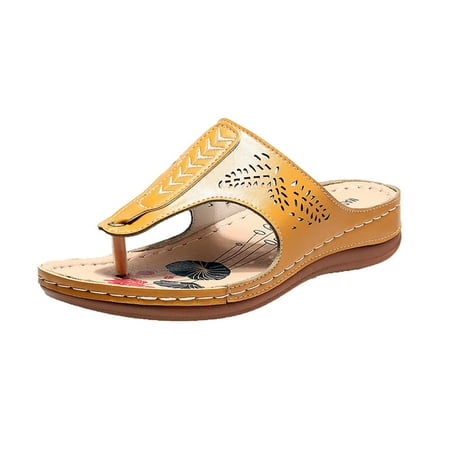 Sandals Women Orthotic Flip Flops Summer Casual Comfy Thong Sandal Arch Support Beach Sandals Clip-Toe Slipper
Sandals Women Orthotic Flip Flops Summer Casual Comfy Thong Sandal Arch Support Beach Sandals Clip-Toe Slipper