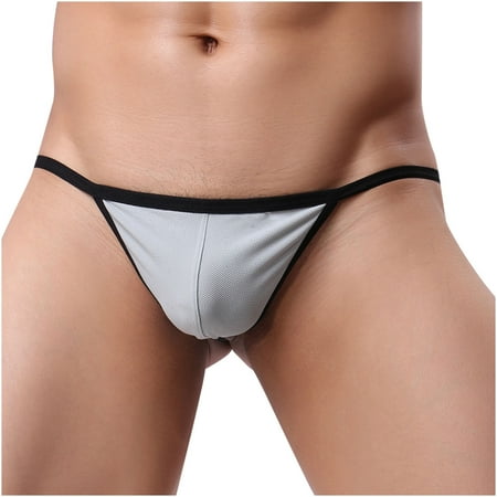Juebong Men s Underwear Deals Clearance Under $5 Men Casual Solid Sexy Thong Low Waist Breathable Briefs Pants Gray L
Juebong Men s Underwear Deals Clearance Under $5 Men Casual Solid Sexy Thong Low Waist Breathable Briefs Pants Gray L