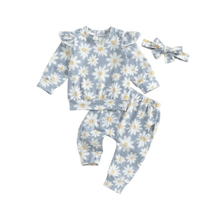 Wilcliar Toddler Baby Girls Fall Outfit Print Long Sleeve Sweatshirt Elastic Waist Pants Headband
Wilcliar Toddler Baby Girls Fall Outfit Print Long Sleeve Sweatshirt Elastic Waist Pants Headband