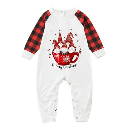 AIMAOMI Babies Christmas Cute Plaid Prints Romper Plaid Family Clothes Baby Long Sleeve Plaid Prints Jumpsuit H
AIMAOMI Babies Christmas Cute Plaid Prints Romper Plaid Family Clothes Baby Long Sleeve Plaid Prints Jumpsuit H
