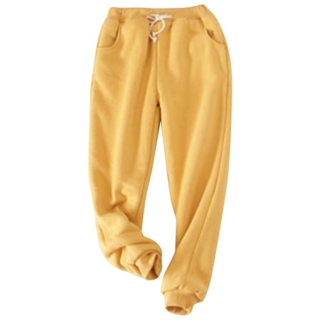 WANYNG Ladies Pure Color Big Yard Filling Loose Thickening Show Thin Warm Pants Trousers Casual Wear for Women Scrub Pants for Women Style
WANYNG Ladies Pure Color Big Yard Filling Loose Thickening Show Thin Warm Pants Trousers Casual Wear for Women Scrub Pants for Women Style
