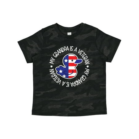 Inktastic My Grandpa is a Veteran Military Family Gift Toddler Boy or Toddler Girl T-Shirt
Inktastic My Grandpa is a Veteran Military Family Gift Toddler Boy or Toddler Girl T-Shirt