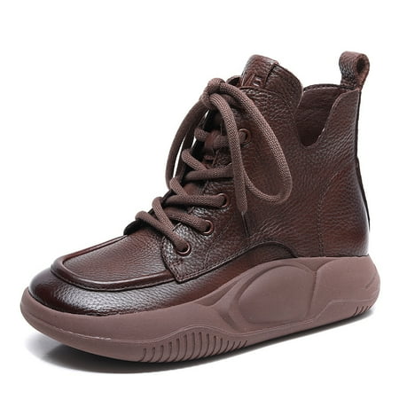 Women‘s High-top Platform Ankle Boots Solid Color Lace Up Shoes Women‘s Footwear
Women‘s High-top Platform Ankle Boots Solid Color Lace Up Shoes Women‘s Footwear