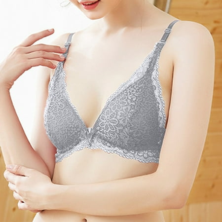 Yuelianxi Women Full Cup Thin Underwear Plus Size Wireless Sports Bra Lace Bra Cover Cup Large Size Vest Bras
Yuelianxi Women Full Cup Thin Underwear Plus Size Wireless Sports Bra Lace Bra Cover Cup Large Size Vest Bras