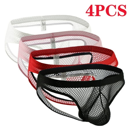 2PC Mens Boxer Briefs 4PC Men S Underwear Boxer Briefs Mesh Breathable Underpants