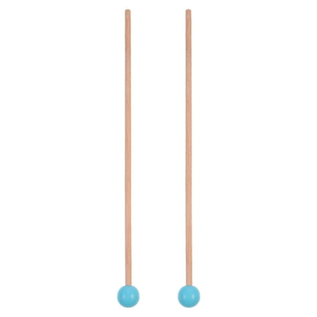 1 Pair Xylophone Marimba Hammer Maple Rod Sticks Keyboard Mallet Hammer
