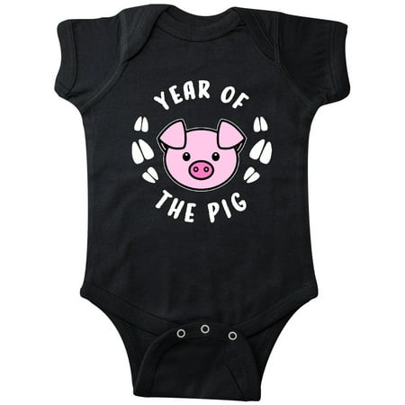 Inktastic Year of the Pig Chinese Zodiac Gift Baby Boy or Baby Girl Bodysuit