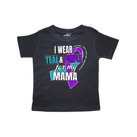 Inktastic Suicide Prevention I Wear Teal and Purple for My Mama Gift Toddler Boy or Toddler Girl T-Shirt
Inktastic Suicide Prevention I Wear Teal and Purple for My Mama Gift Toddler Boy or Toddler Girl T-Shirt