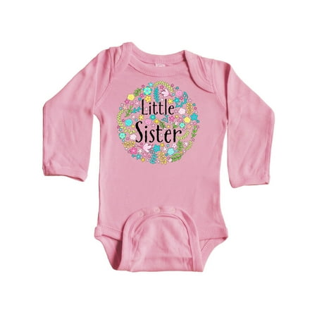 Inktastic Little Sister with Flower Circle Gift Baby Boy or Baby Girl Long Sleeve Bodysuit
Inktastic Little Sister with Flower Circle Gift Baby Boy or Baby Girl Long Sleeve Bodysuit