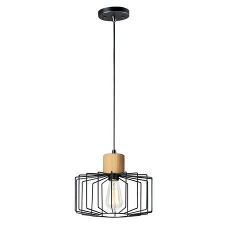Maxim 10068BKNWD 12 in. Bjorn 1 Light Black & Natural Wood Single Pendant Ceiling Light
Maxim 10068BKNWD 12 in. Bjorn 1 Light Black & Natural Wood Single Pendant Ceiling Light