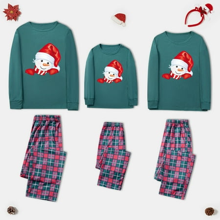 NEGJ Matching Family Pajamas Sets Christmas Deer And Gift Top And Plaid Pants Homewear For Mom
NEGJ Matching Family Pajamas Sets Christmas Deer And Gift Top And Plaid Pants Homewear For Mom