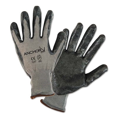 Nitrile Coated Glove X-Large Black/Gray | Bundle of 5 Dozen