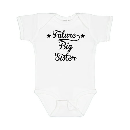 Inktastic Future Big Sister Gift Baby Girl Bodysuit