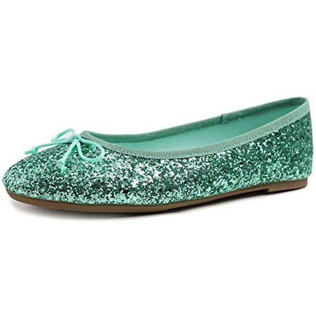 Feversole Women s Sparkle Memory Foam Cushioned Colorful Shiny Ballet Flats Glitter Jade Green Size 9.5 M US
Feversole Women s Sparkle Memory Foam Cushioned Colorful Shiny Ballet Flats Glitter Jade Green Size 9.5 M US