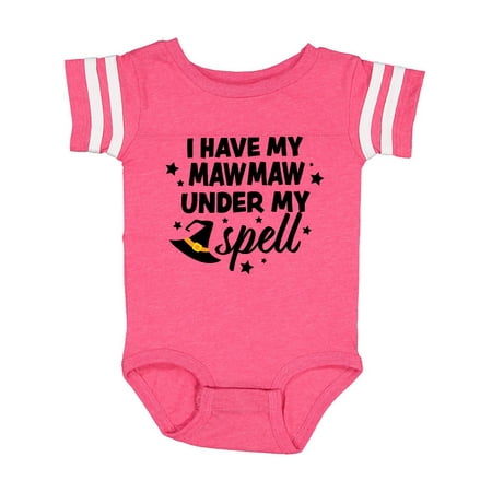 Inktastic I Have My Mawmaw Under My Spell with Cute Witch Hat Gift Baby Boy or Baby Girl Bodysuit
Inktastic I Have My Mawmaw Under My Spell with Cute Witch Hat Gift Baby Boy or Baby Girl Bodysuit