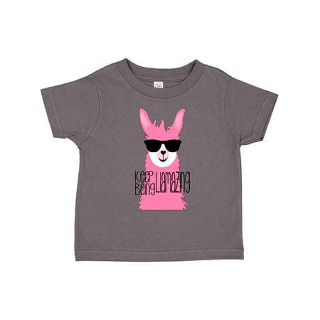 Inktastic Keep Being Llamazing Pink Llama in Sunglasses Gift Toddler Boy or Toddler Girl T-Shirt
Inktastic Keep Being Llamazing Pink Llama in Sunglasses Gift Toddler Boy or Toddler Girl T-Shirt