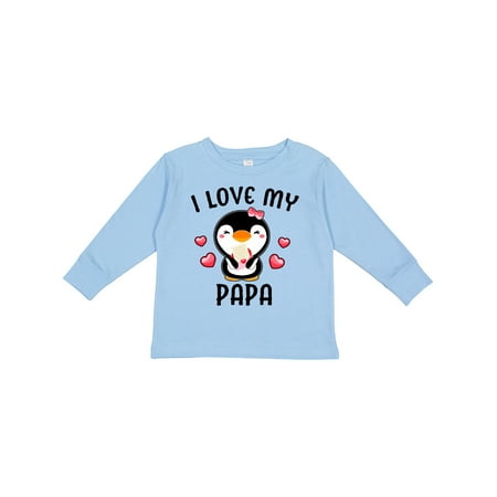 Inktastic I Love My Papa with Cute Penguin and Hearts Gift Toddler Toddler Girl Long Sleeve T-Shirt
Inktastic I Love My Papa with Cute Penguin and Hearts Gift Toddler Toddler Girl Long Sleeve T-Shirt