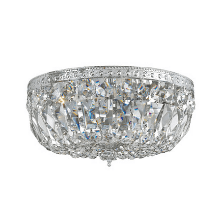 Flush Mounts 3 Light With Polished Chrome Clear Swarovski Strass Crystal 12 inch 180 Watts - World of Lighting
Flush Mounts 3 Light With Polished Chrome Clear Swarovski Strass Crystal 12 inch 180 Watts - World of Lighting