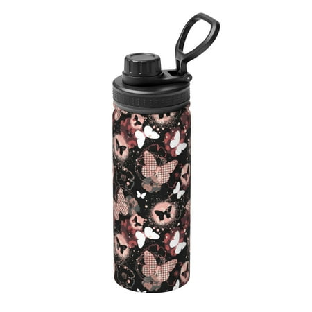 Uemuo Butterflies1 18OZ Insulated Kettle Sports Water Bottle Stainless Steel Kettle Vacuum Insulated Flask Flip Lid Travel Mug
Uemuo Butterflies1 18OZ Insulated Kettle Sports Water Bottle Stainless Steel Kettle Vacuum Insulated Flask Flip Lid Travel Mug