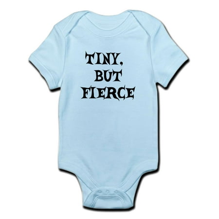 CafePress - Tiny But Fierce Infant Bodysuit - Baby Light Bodysuit