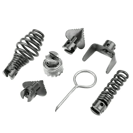WREA 7pcs Pipe Dredge Cutter Head Sturdy Spring Automatic Dredge Cutter Head Exquisite Unblock Lock Head Gear with Two Small Holes for Factory Home
WREA 7pcs Pipe Dredge Cutter Head Sturdy Spring Automatic Dredge Cutter Head Exquisite Unblock Lock Head Gear with Two Small Holes for Factory Home