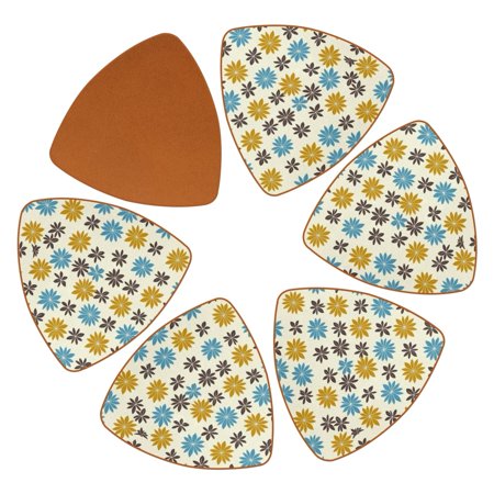 YZUOUZY Coasters Coaster for Desk set of 6 Triangle Microfiber Leather Bar Coasters Flower Pattern
YZUOUZY Coasters Coaster for Desk set of 6 Triangle Microfiber Leather Bar Coasters Flower Pattern
