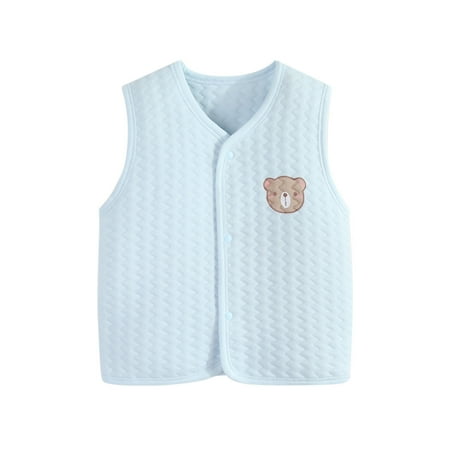 B91xZ Girls Winter Coats Toddler Baby Boys Girls Winter Sleeveless Coat Outwear Warm Coat Vest Jacket Small Kid Blue 6-12 Months
B91xZ Girls Winter Coats Toddler Baby Boys Girls Winter Sleeveless Coat Outwear Warm Coat Vest Jacket Small Kid Blue 6-12 Months